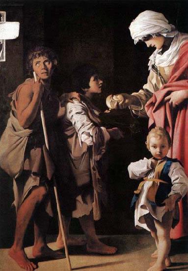 SCHEDONI, Bartolomeo The Charity Germany oil painting art